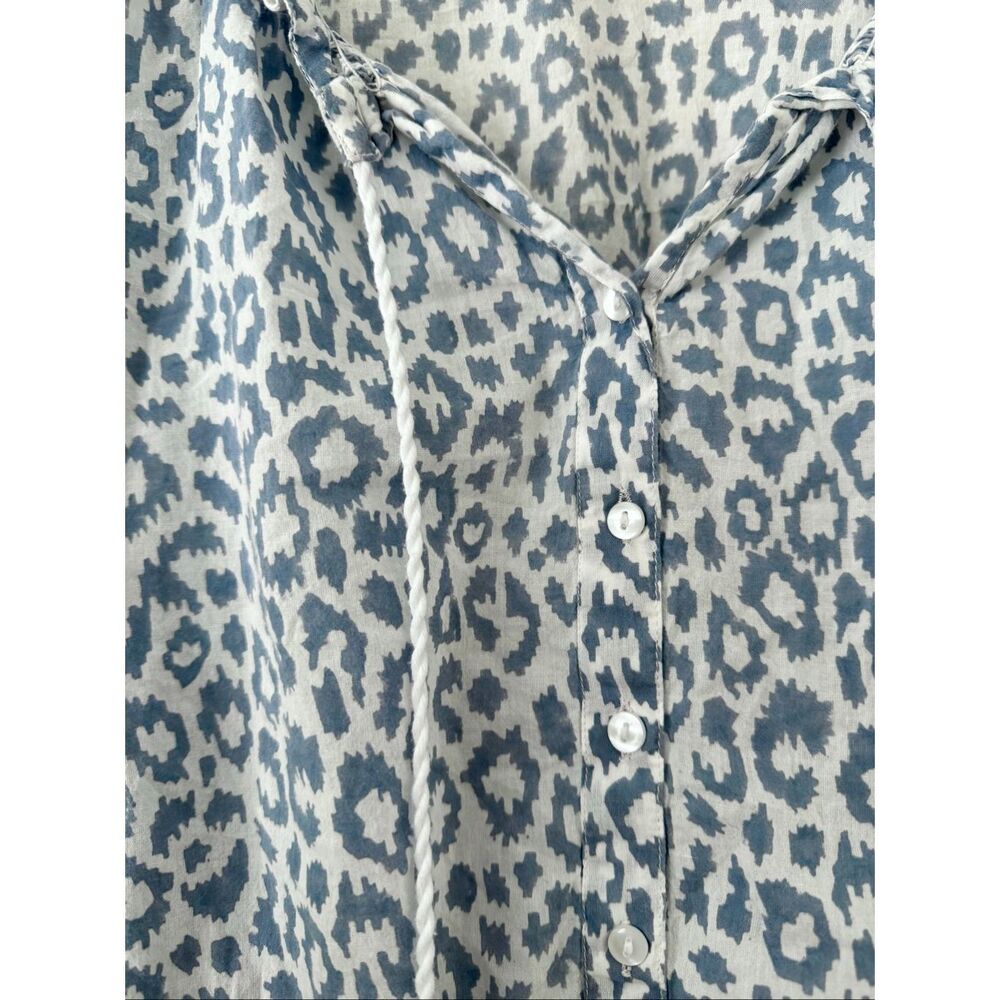 Emerson Fry India Collection Bardot Leopard Top - Picture 6 of 8